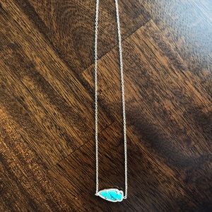 Kendra Scott Turquoise/Gold Skylie Necklace